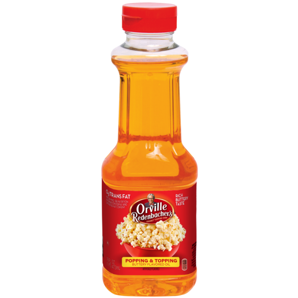 Orville Redenbachers Popping & Topping Oil Butter Flavour 473ml