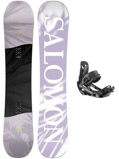 Köpa Salomon Lotus Ltd 138 + Rhythm S Snowboard Set uni Online