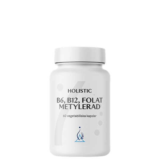 B6 B12 Folat Metylerad, 60 kapslar