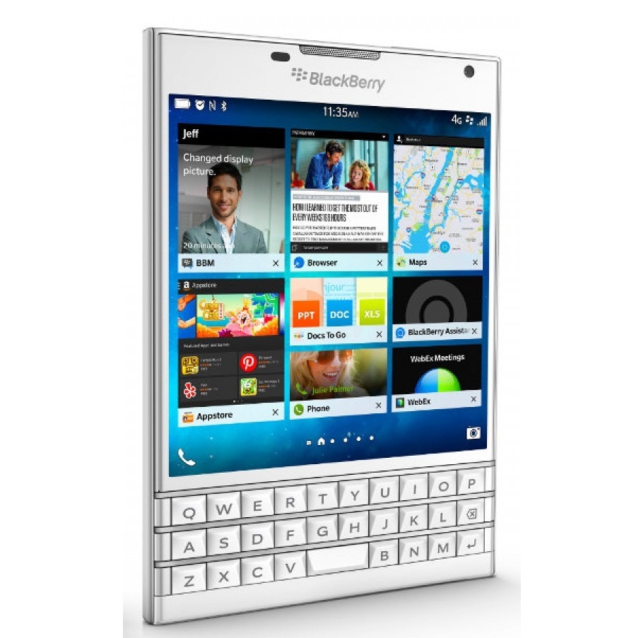 Blackberry passport q30 white 3gb ram 32gb rom 4.5" screen unlocked smartphone