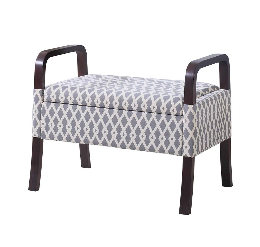 ORE International Modern Gray Blend Accent Chair Polyester | HB4716