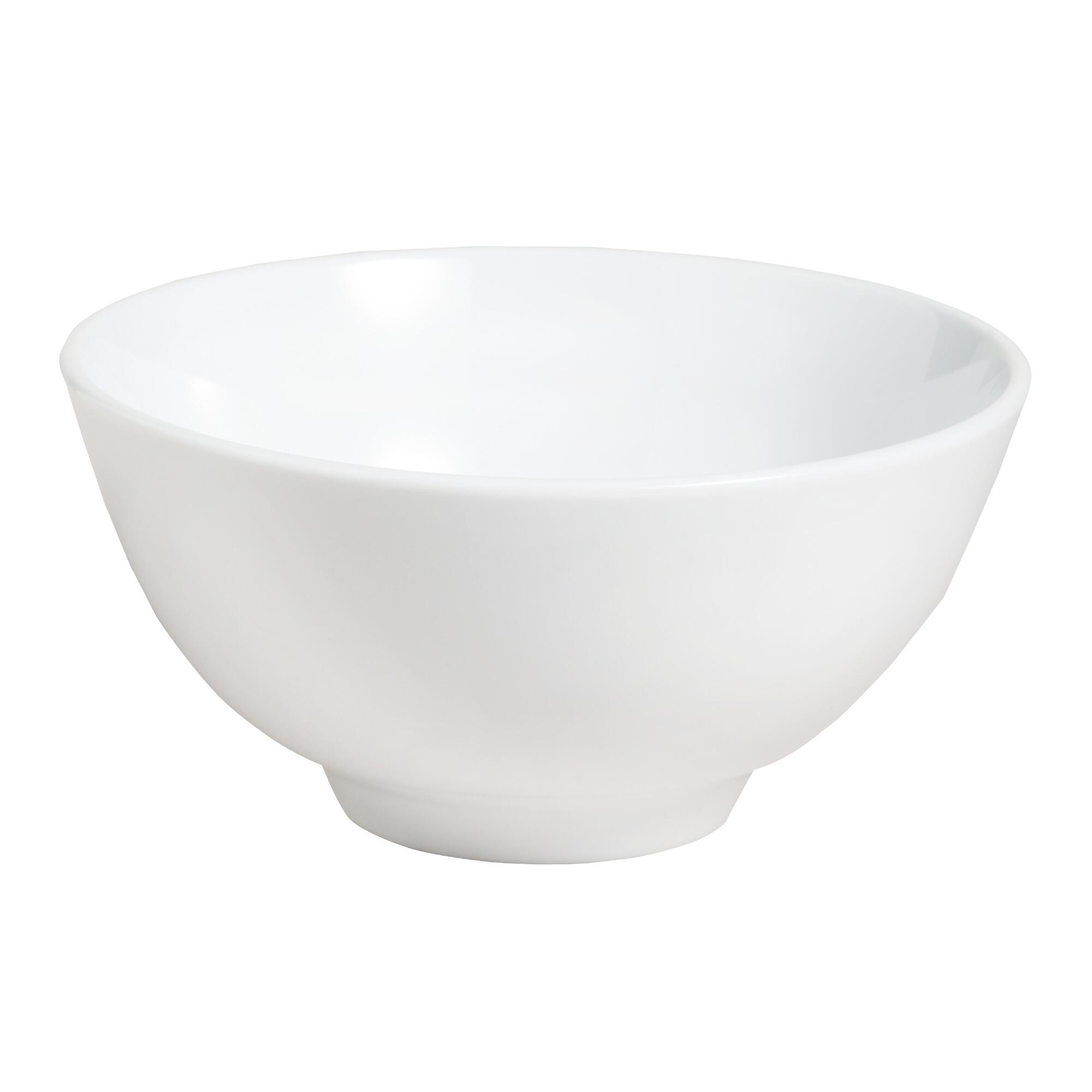 White Porcelain Bowls, Set of 4 by World Market