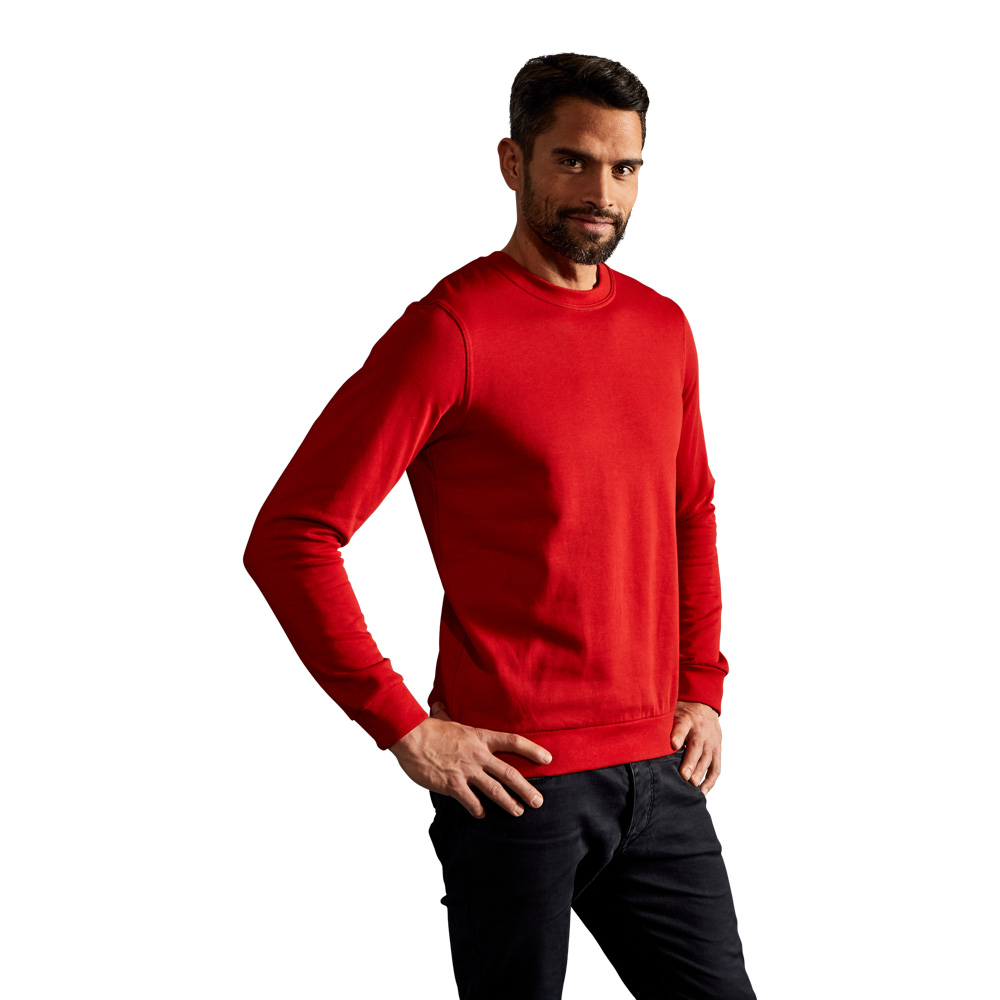 Premium Sweatshirt Herren, Rot, L