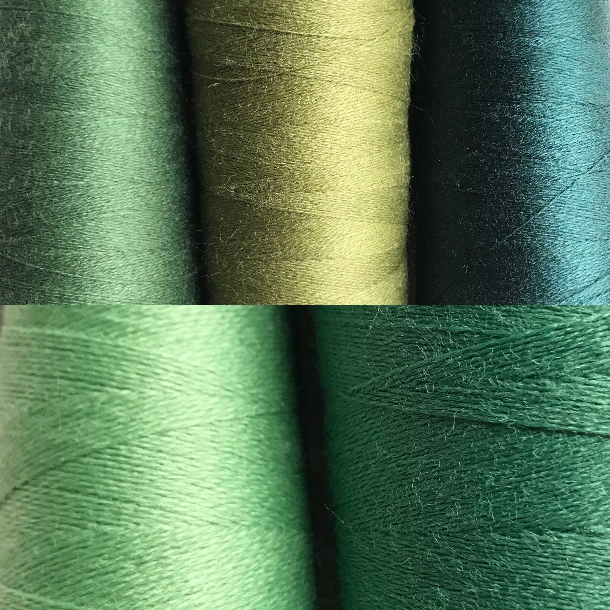 Greens Wool Blend Embroidery Thread Size 12 Suitable For Fine Crewel