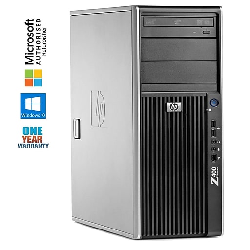 HP Z400 Workstation tower, Intel Xeon W3503 2.4GHz Processor, Refurbished