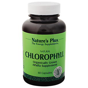 Natural Chlorophyll - Organically Grown Alfalfa - 600 MG (60 Capsules)