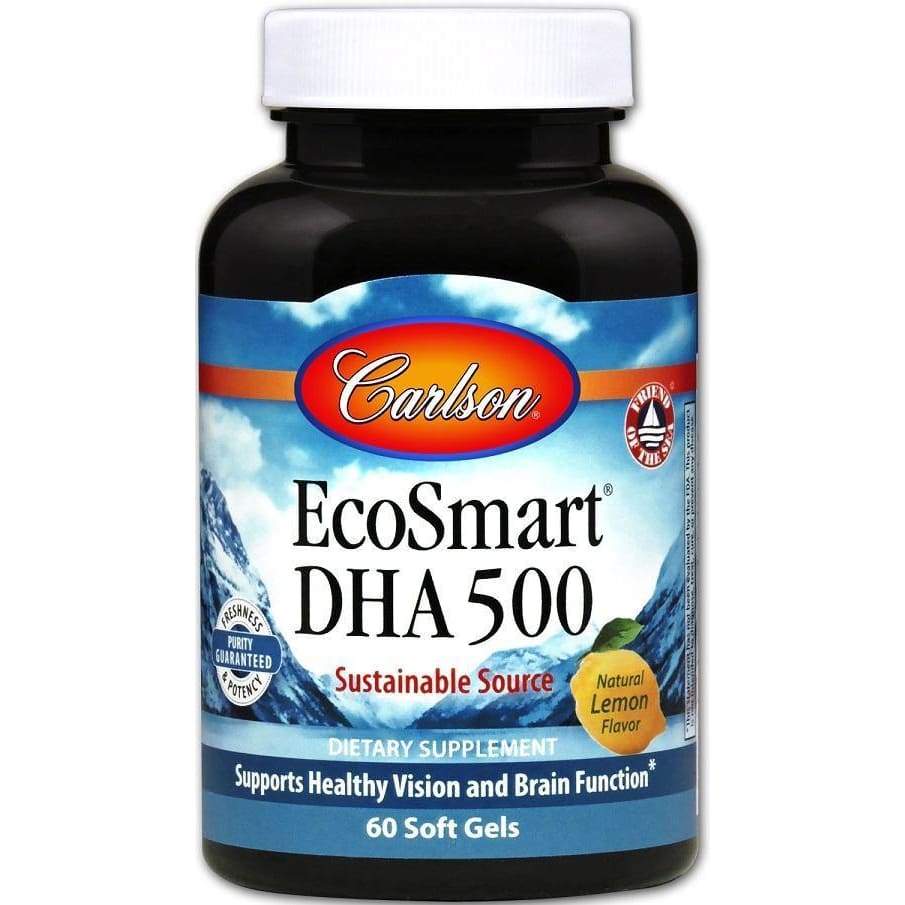 EcoSmart DHA, Natural Lemon - 60 softgels