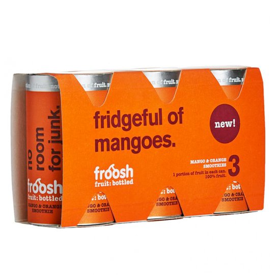 Smoothie, Mango & Appelsiini 3 x 150ml - 29% alennus