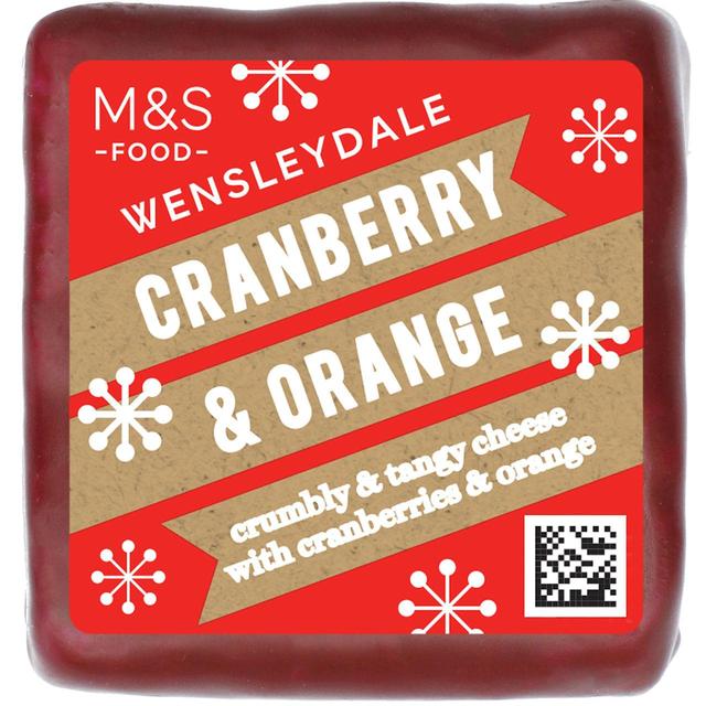 M&S Wensleydale Cranberry & Orange