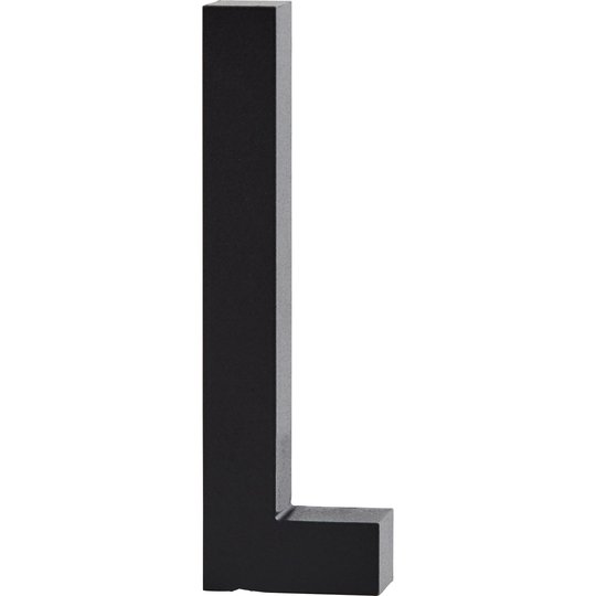 Design Letters Bokstav Grå i Aluminium 50 mm, L