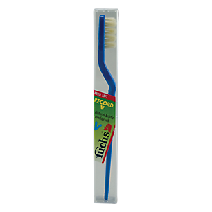 Record V Natural Adult Soft Toothbrush