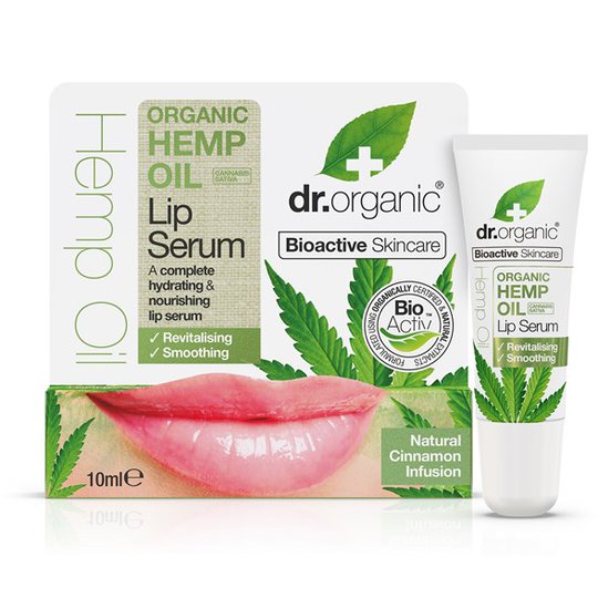 Dr. Organic Hemp Oil Lip Serum, 10 ml