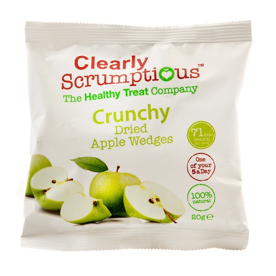 Karkit "Crunchy Dried Apple Wedges" 20g - 80% alennus