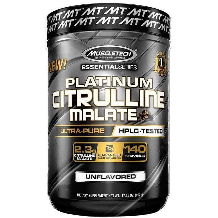 Platinum Citrulline Malate Plus, Unflavored - 492 grams