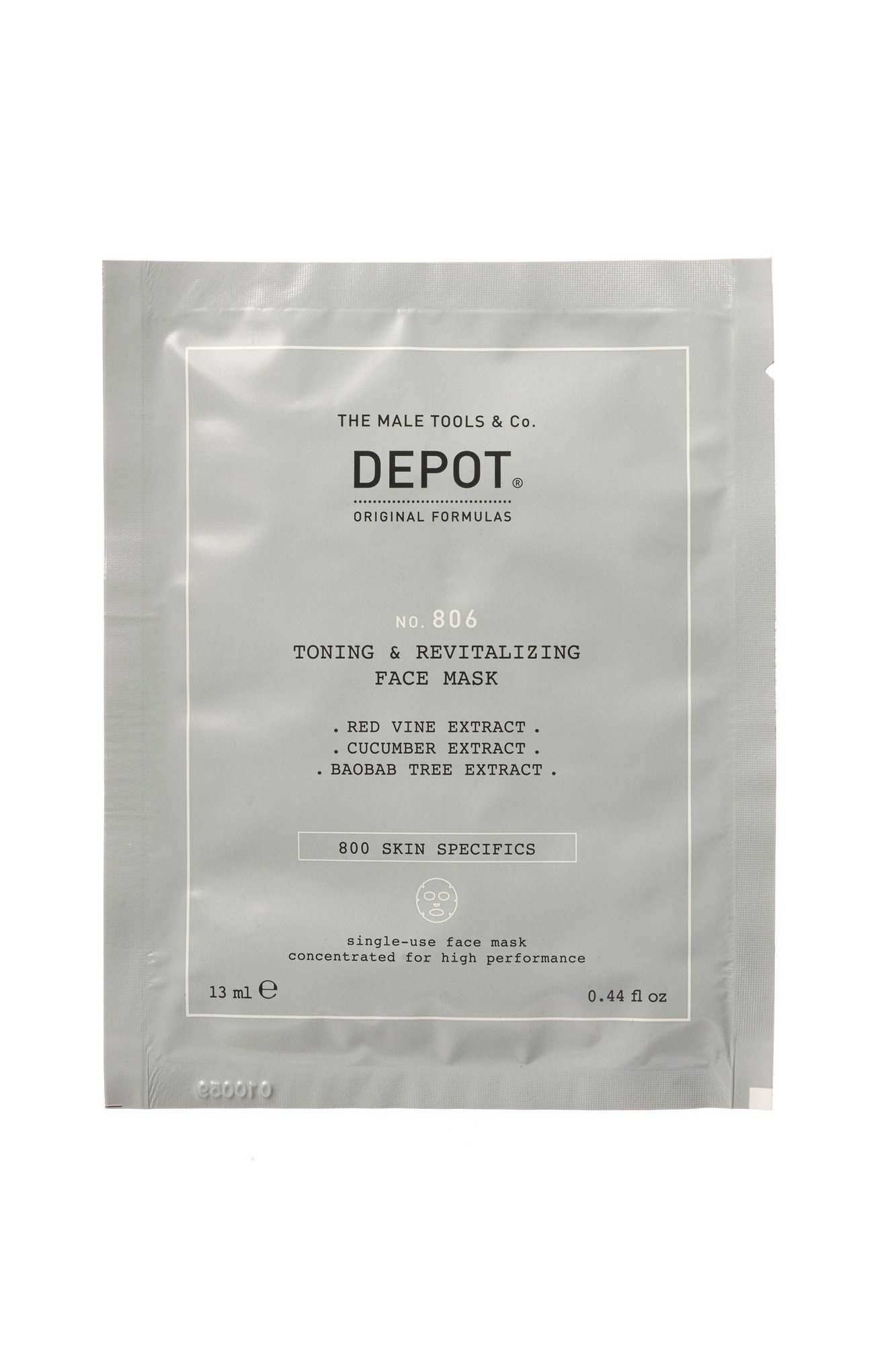 Depot - No.806 Toning & Revitalizing Face Mask 12 Pc
