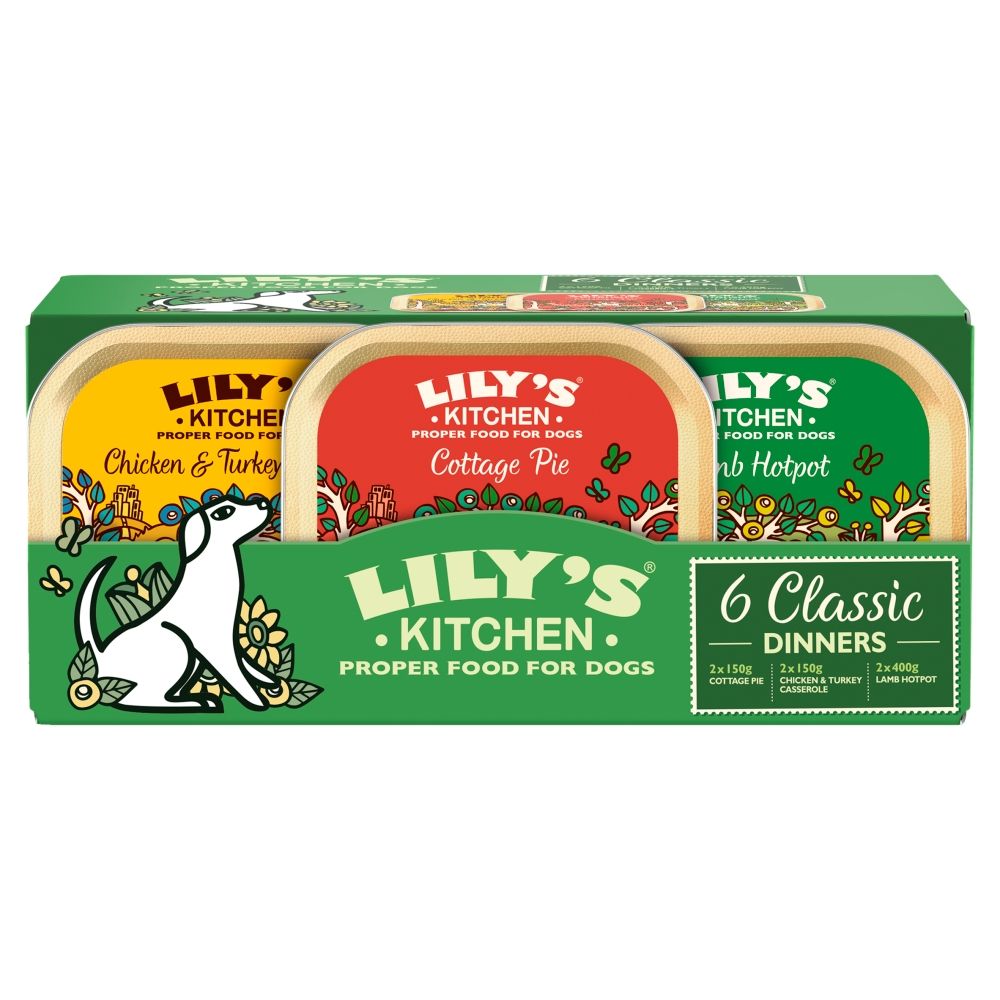 Lily's Kitchen Classic Trays Multipack - Saver Pack: 24 x 150g