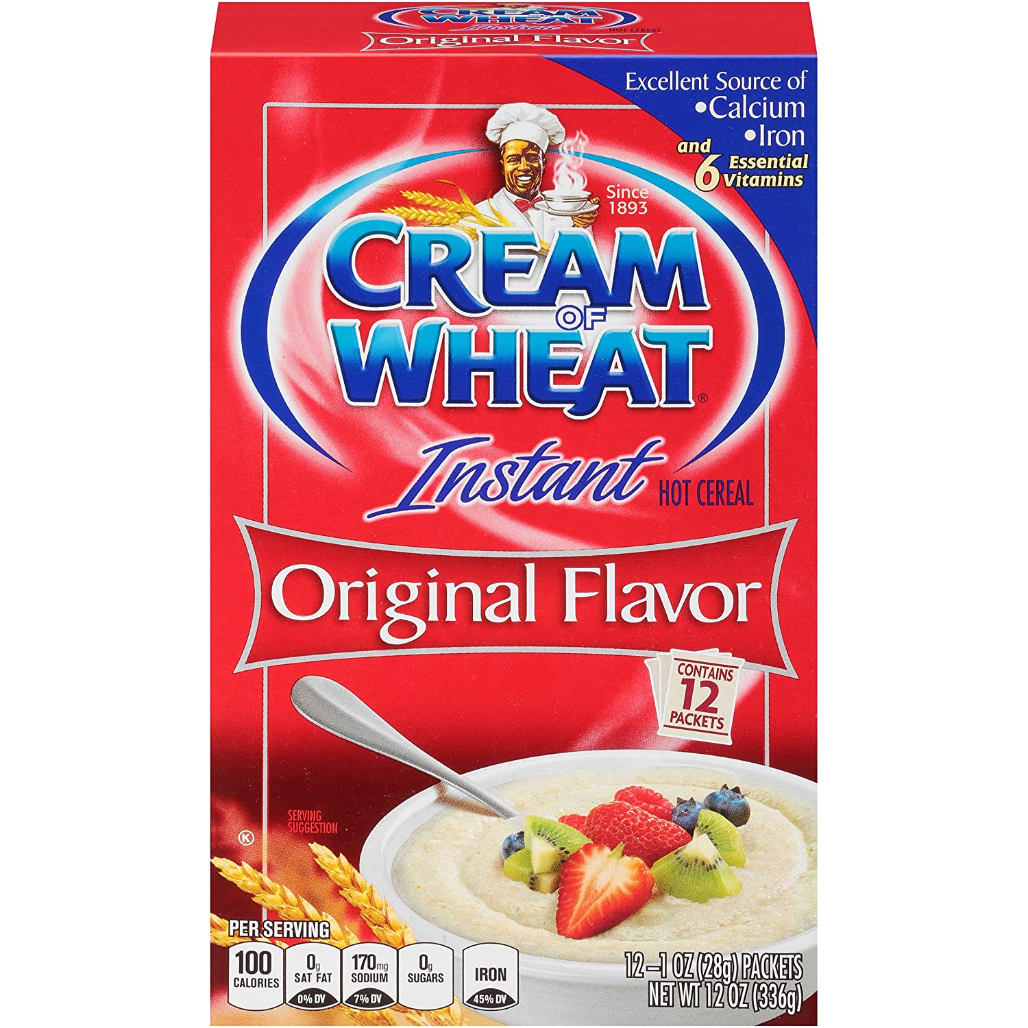 Cream of Wheat Instant Hot Cereal Original 336g