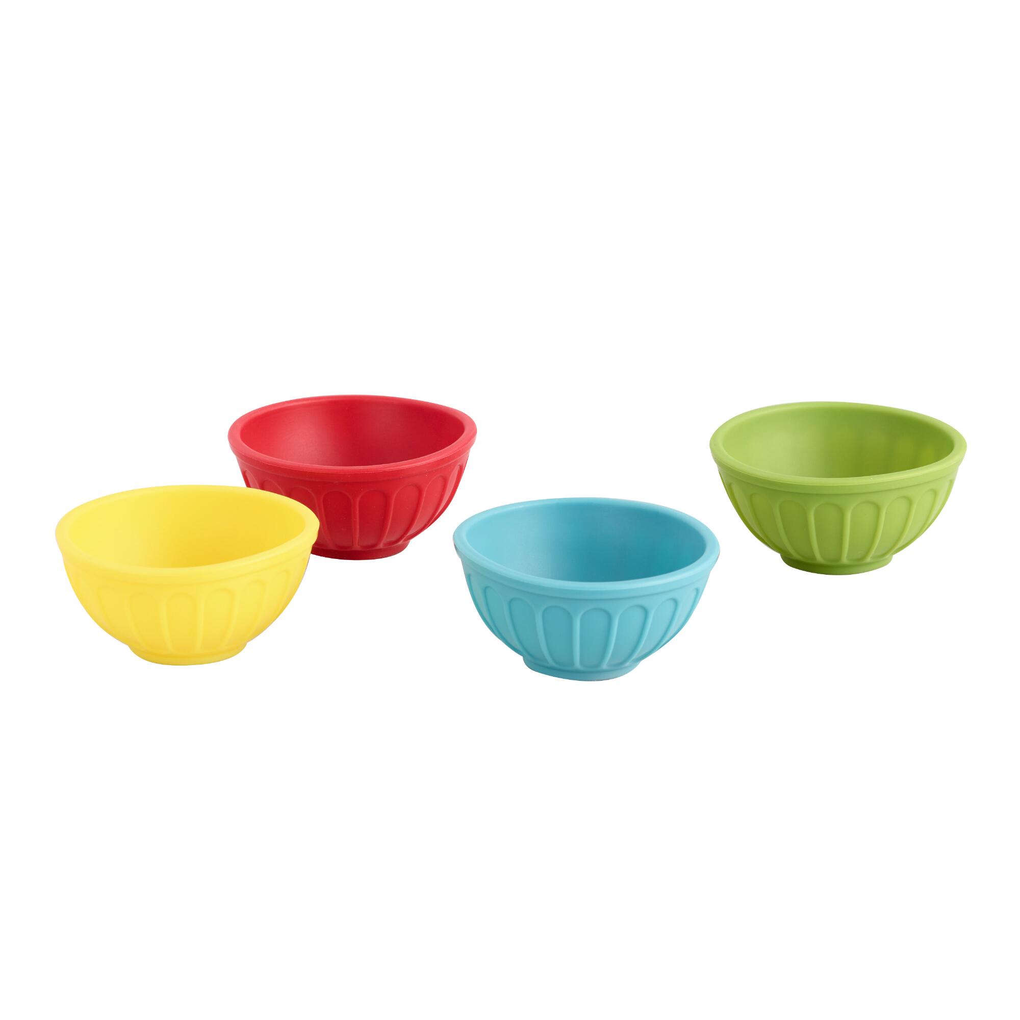Silicone Pinch Bowls 4 Pack: Multi by World Market