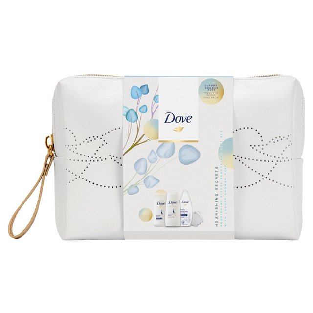 Dove Nourishing Secrets Rituals Beauty Bag and Puff Gift Set