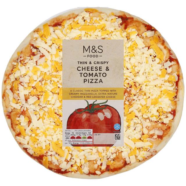 M&S Thin & Crispy Cheese & Tomato Pizza