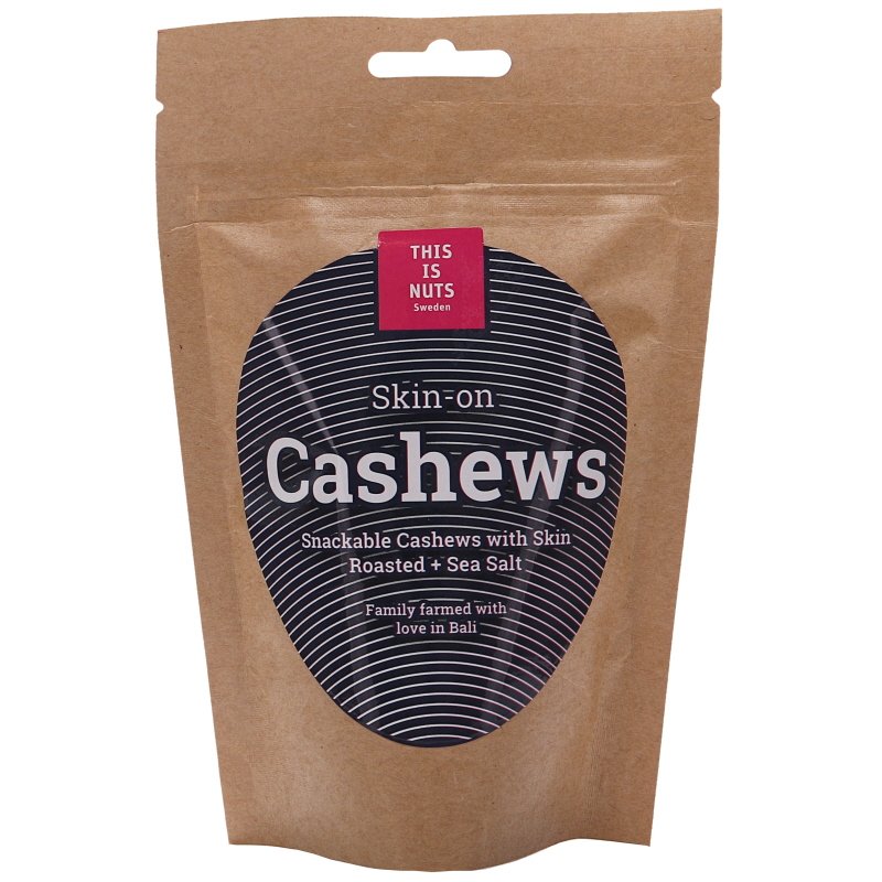 Cashewnötterna med Skinn Roasted + Sea salt - 29% rabatt