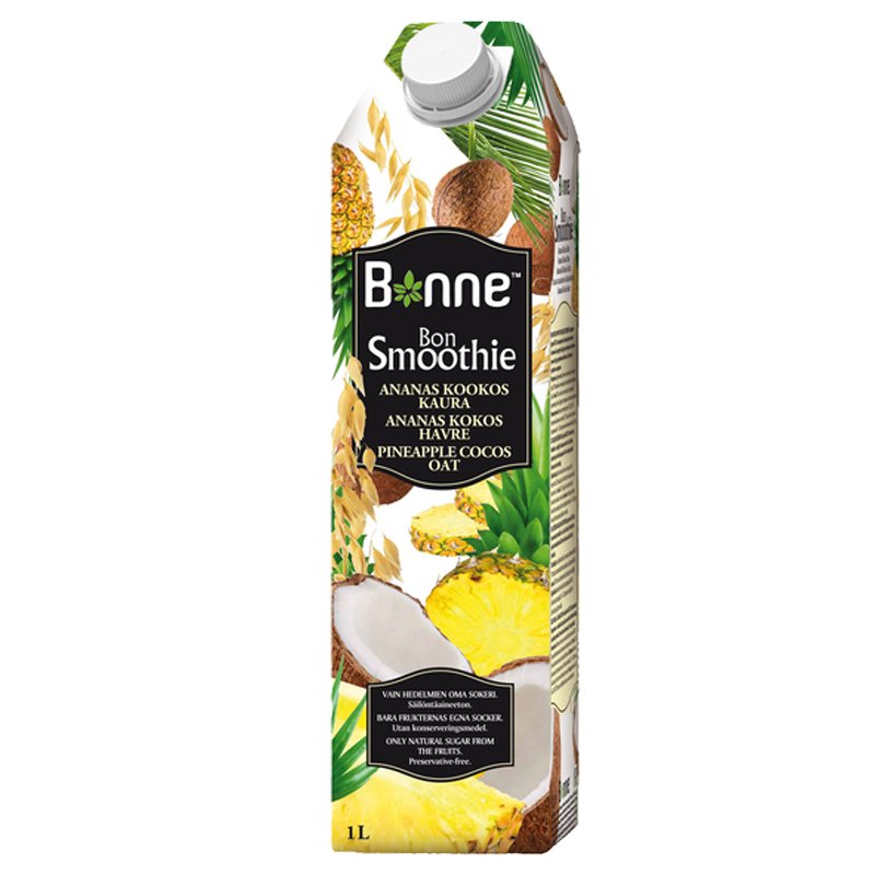 Osta Smoothie Ananas, Kookos & Kaura - 25% alennus verkosta 