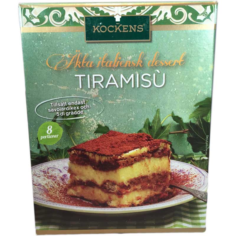 Dessertmix Tiramisu - 80% rabatt