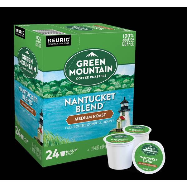 Green Mountain Coffee 24 Count Nantucket Blend Medium Roast Coffee K-Cup Pods