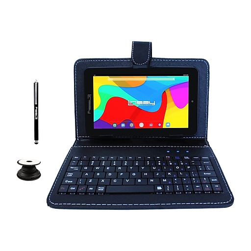 Linsay 7" Tablet, WiFi, 2GB RAM, 32GB, Android, Black (F7UHDBKP)