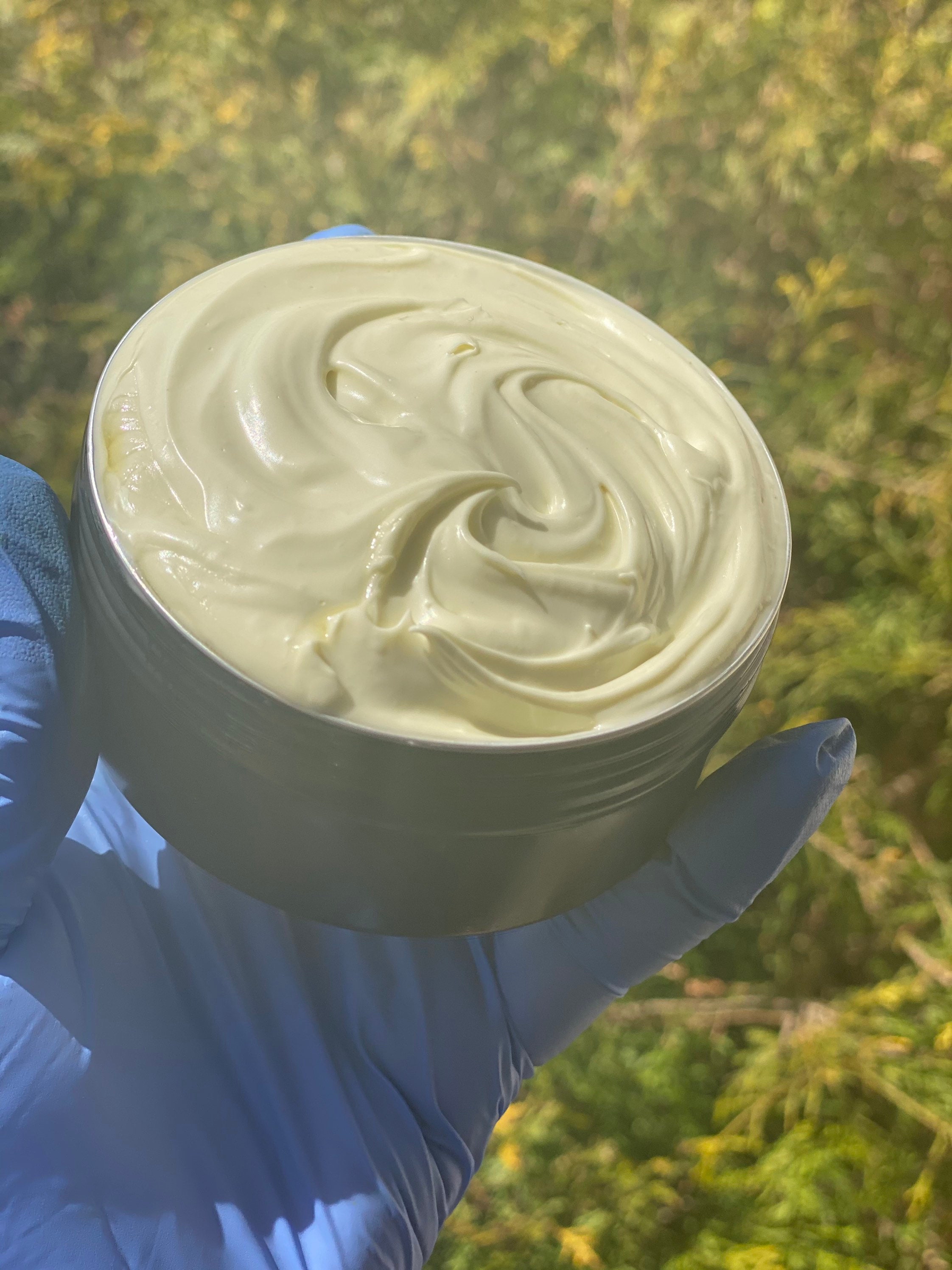 Raw Shea, Mango & Cocoa Butter Blend| Unscented Body Butter Tripple Whipped | Natural Fragrance Free