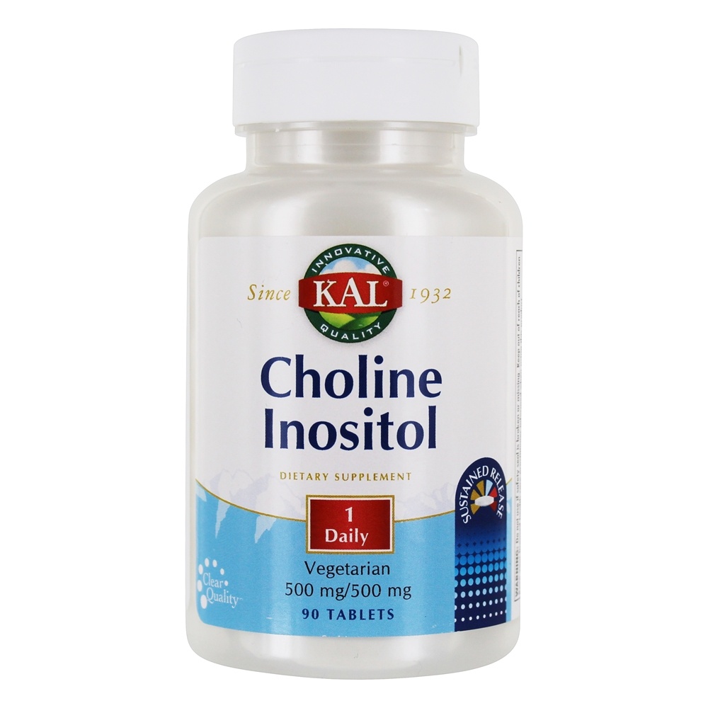 Kal - Choline Inositol - 90 Tablets
