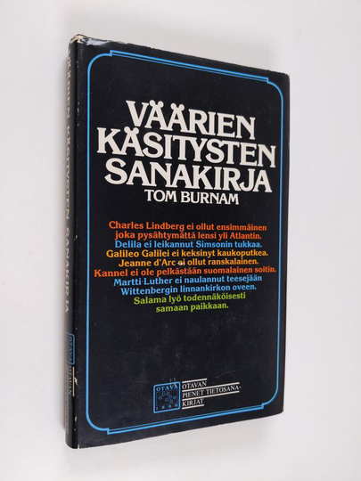 Osta Tom Burnam : Väärien käsitysten sanakirja netistä 