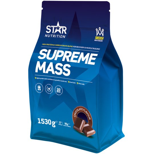 Proteiinijauhe "Supreme Mass Chocolate" 1,53kg - 33% alennus