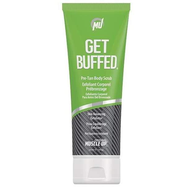 Get Buffed, Pre-Tan Body Scrub and Skin Balancing Exfoliator - 237 ml.