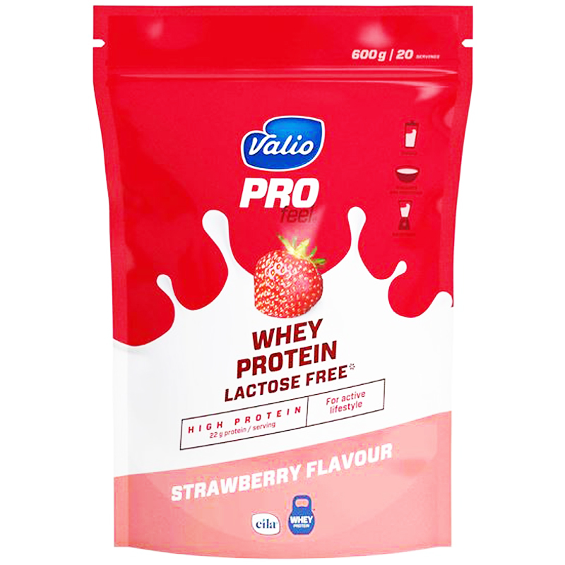 Proteinpulver "Pro Strawberry" 600g - 34% rabatt