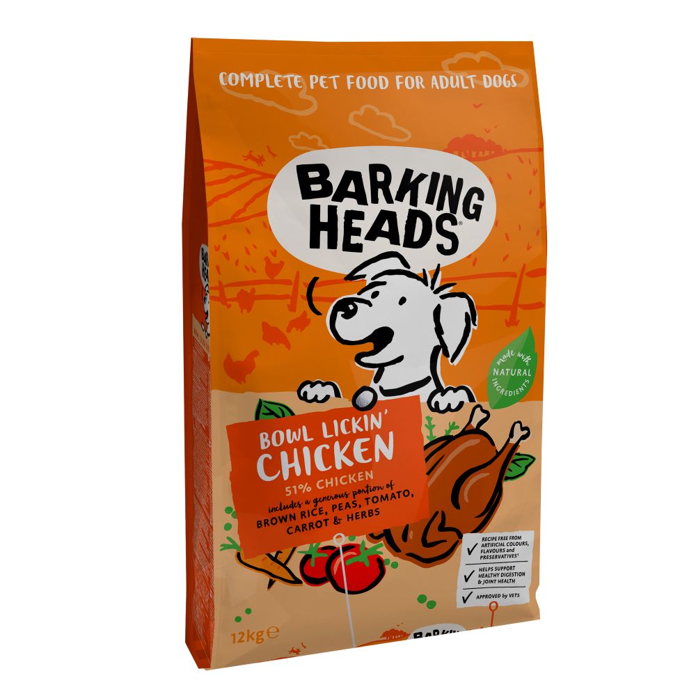 Barking Heads Bowl Lickin' Chicken - 2kg