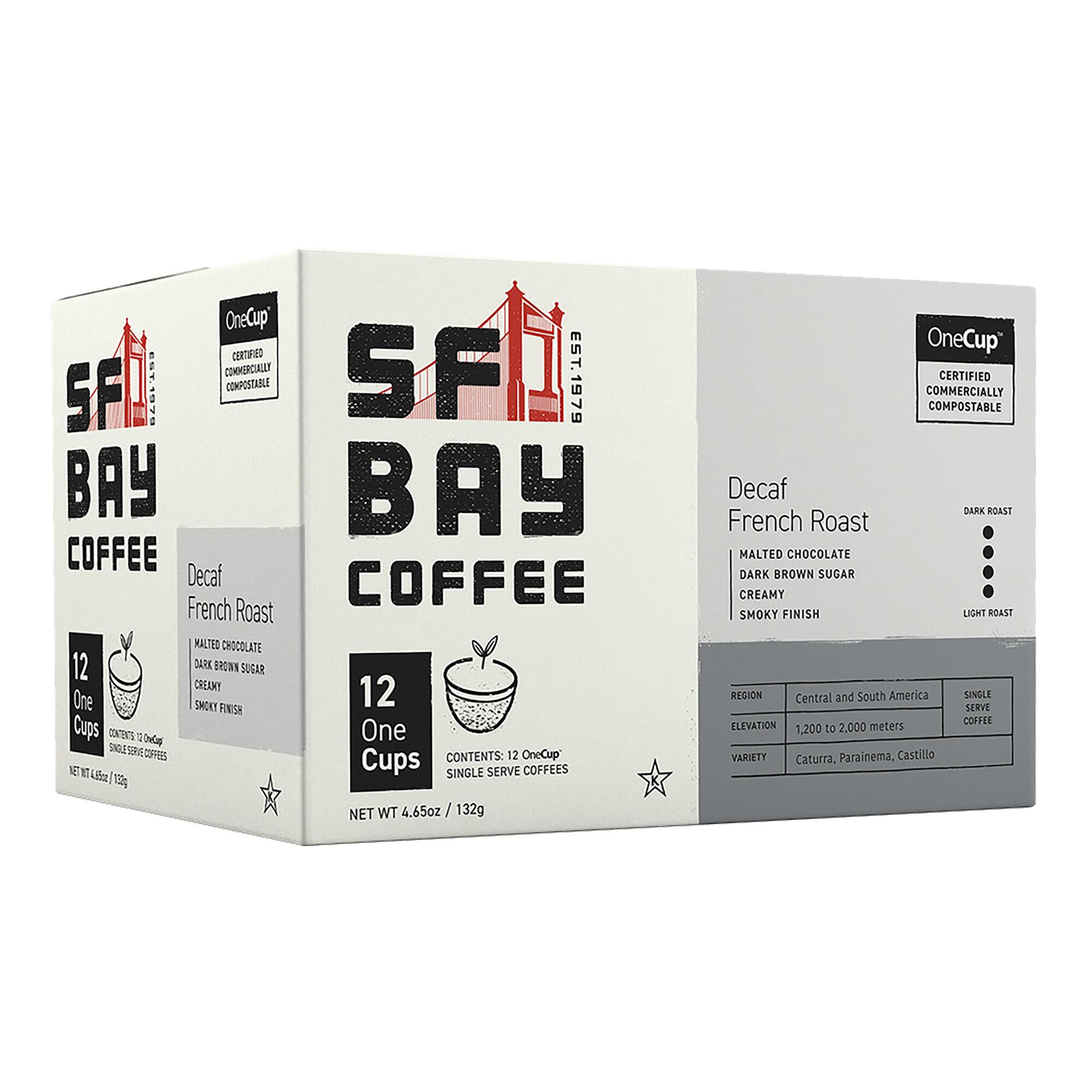 SF Bay Decaf French Roast Coffee Pods 12 Count by World Market