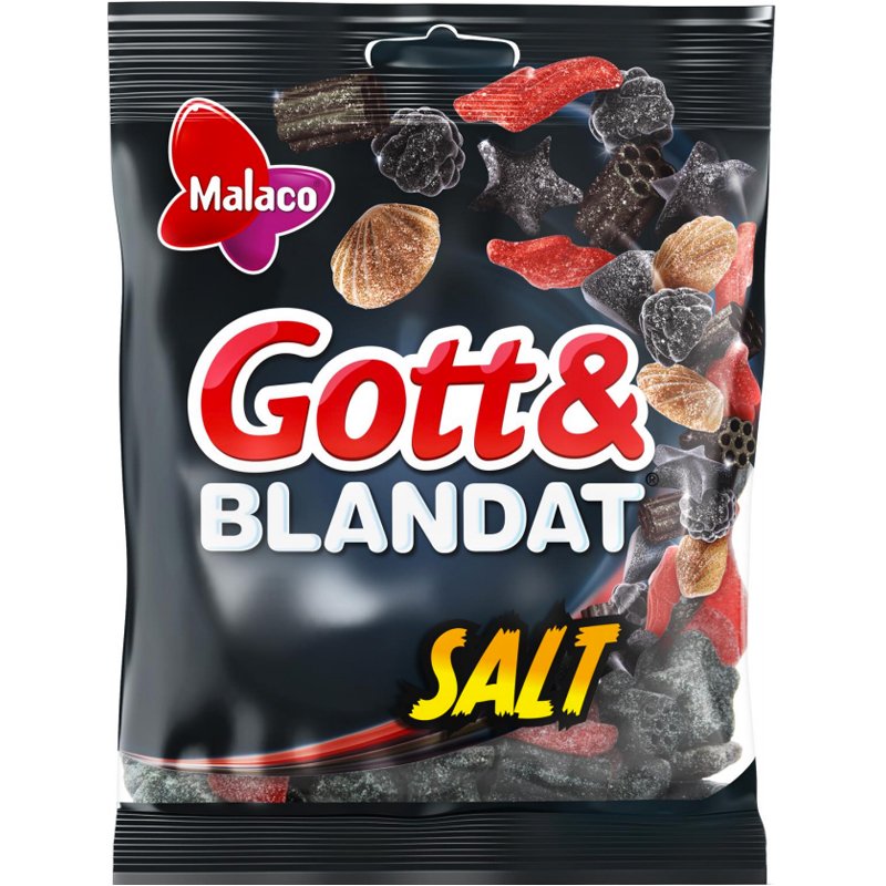 Godismix "Gott & Blandat Salt" 210g - 47% rabatt