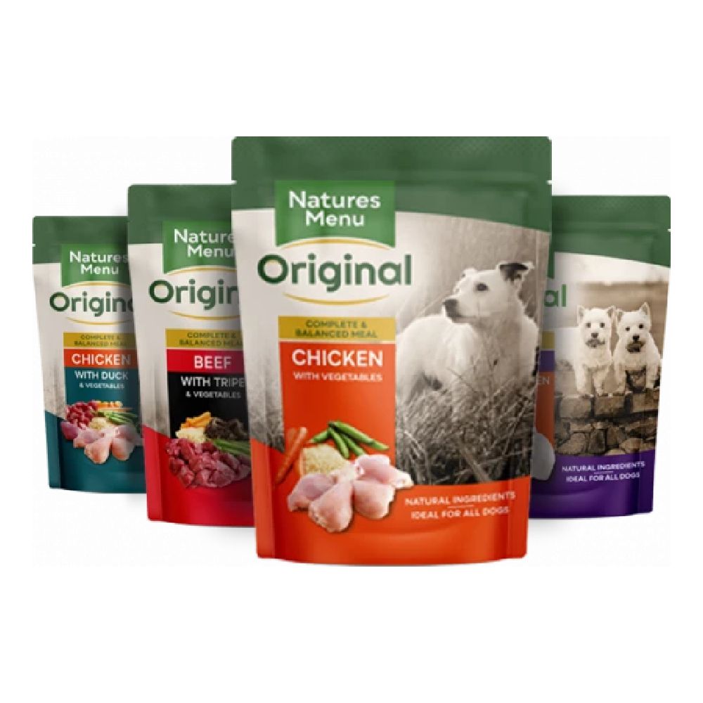 Natures Menu Dog Pouches Multipack - Saver Pack: 24 x 300g