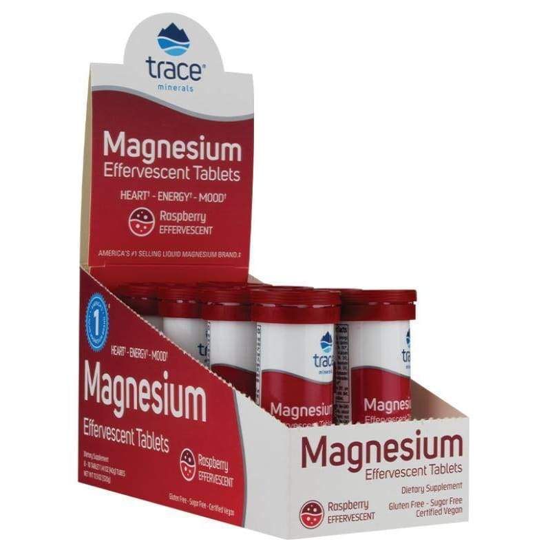 Magnesium - Effervescent Tablets, Raspberry - 8 x 10 tabs