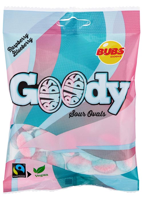 BUBS Goody Raspberry/Blueberry 90g