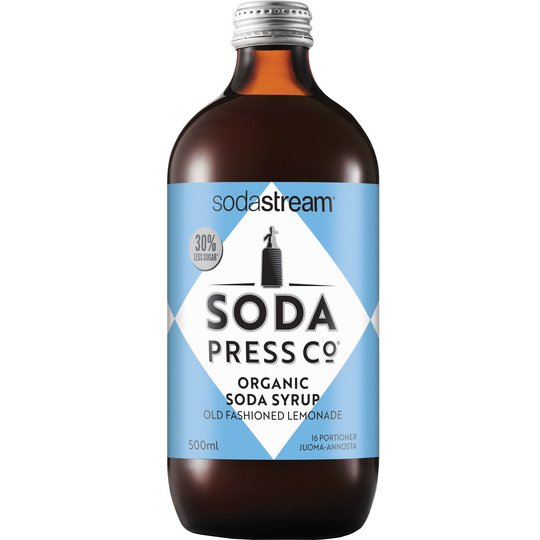 SodaStream Old Fashioned Lemonade Ekologisk Smakkoncentrat 500 ml