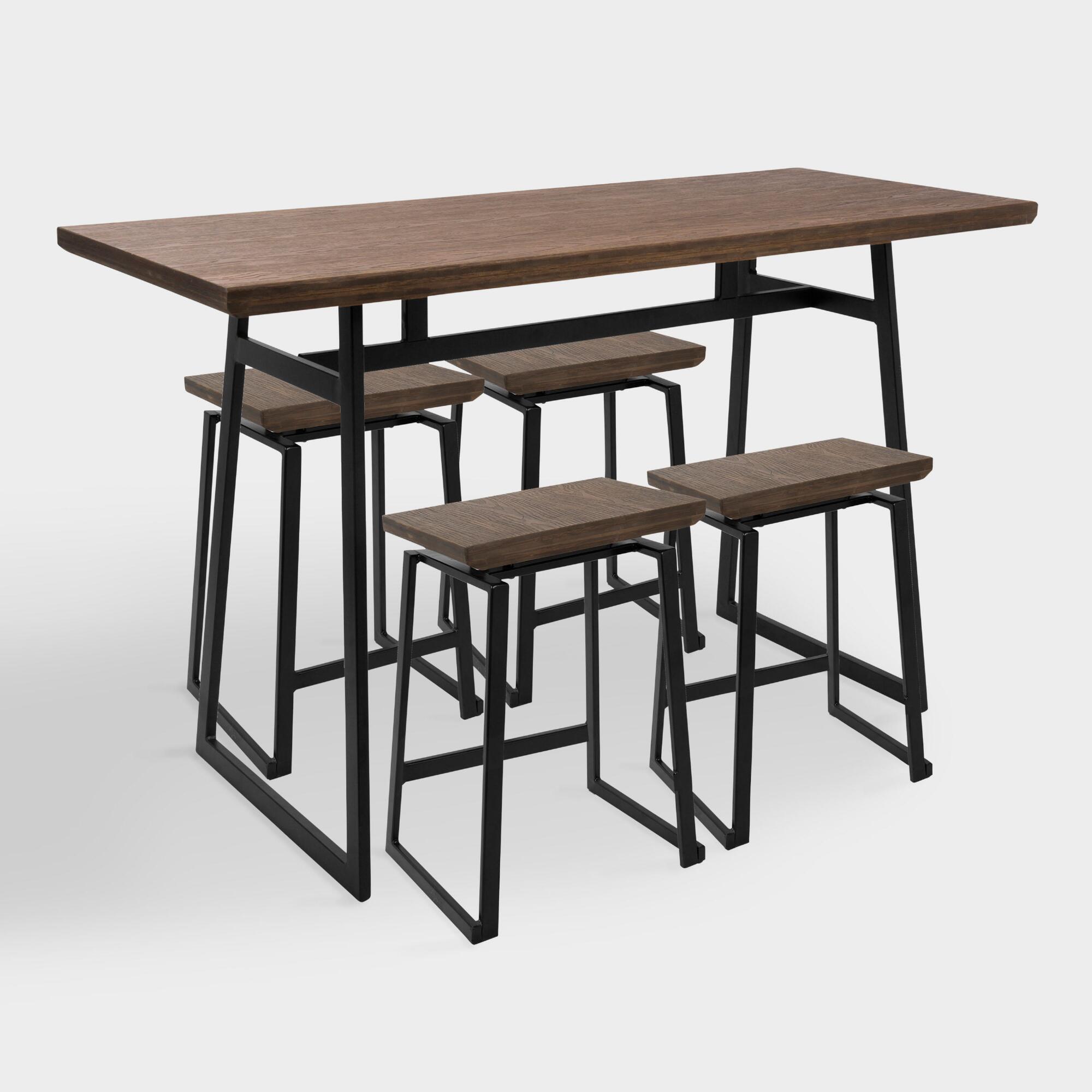Metal and Wood Matthias Counter Height Dining Collection by World Market