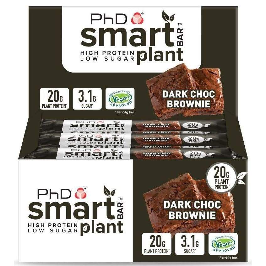 Smart Bar Plant, Dark Choc Brownie - 12 bars