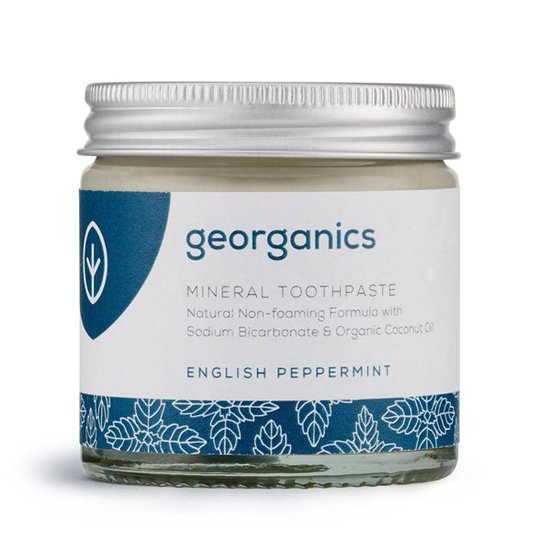 Georganics Naturlig Tandkräm English Peppermint, 60 ml