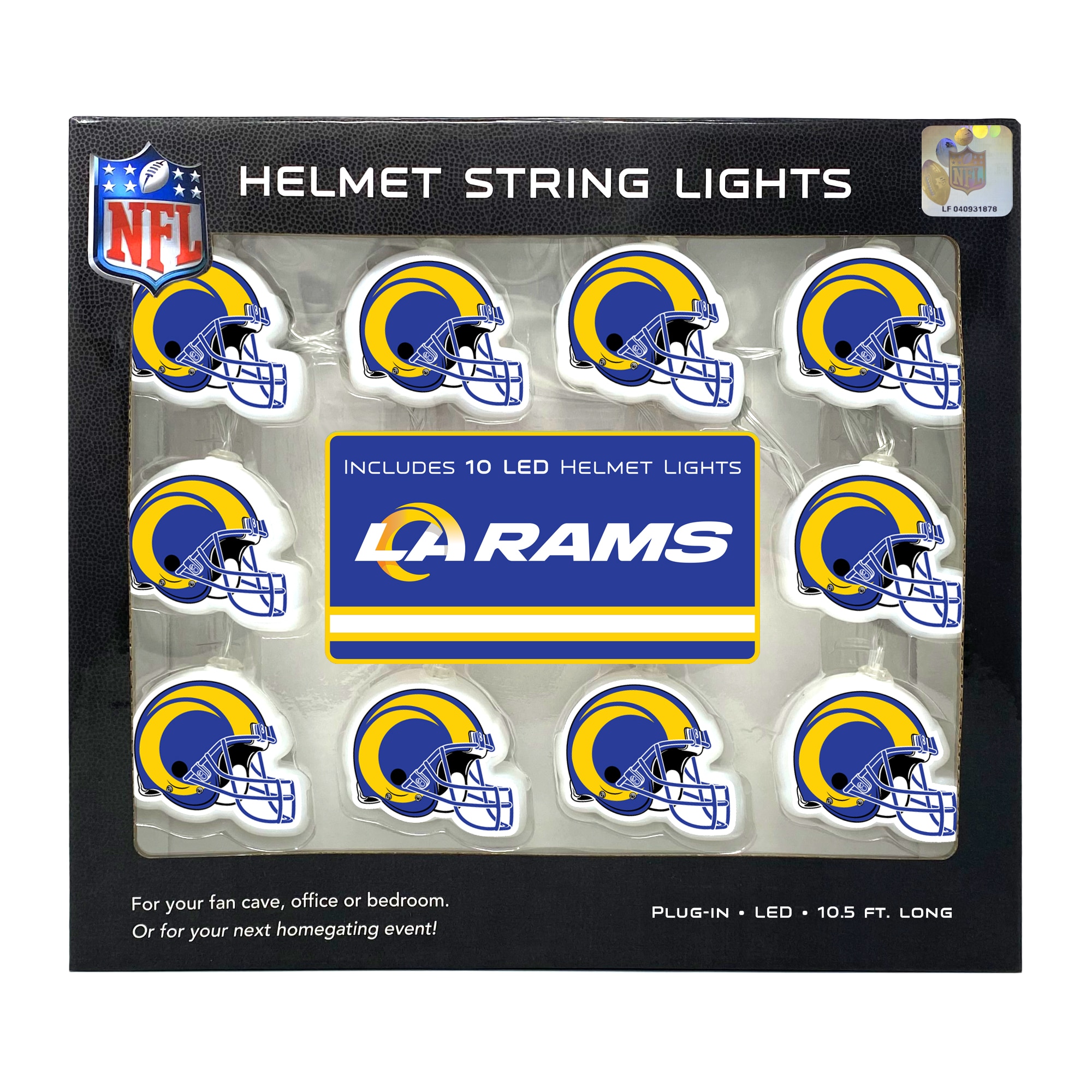 Party Animal Rams LED Helmet String Lights | SLRM