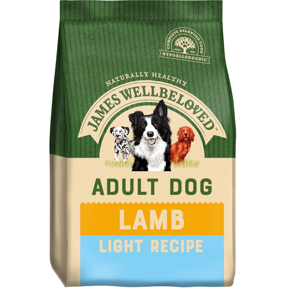 James Wellbeloved Light - Lamb & Rice - Economy Pack: 2 x 12.5kg