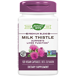Milk Thistle Extract - Supports Liver Function - 80% Silymarin (120 Vegan Capsules)