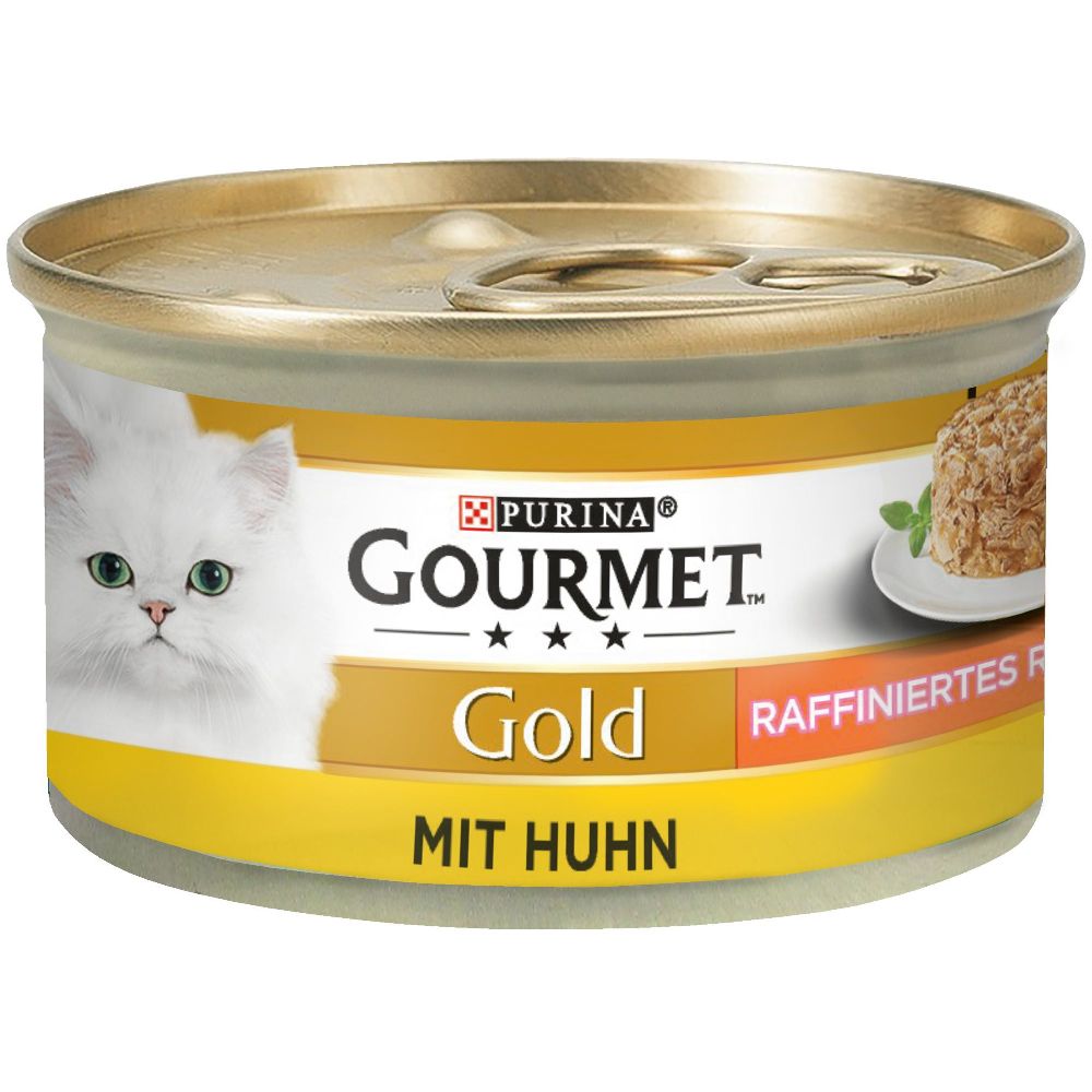 48 x 85g Gourmet Gold Wet Cat Food 36 + 12 Free!* - Tuna Ragout (48 x 85g)