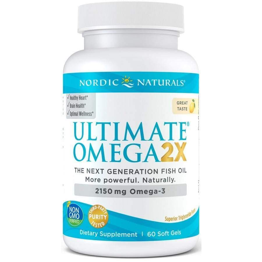Ultimate Omega 2X, 2150mg Lemon - 60 softgels